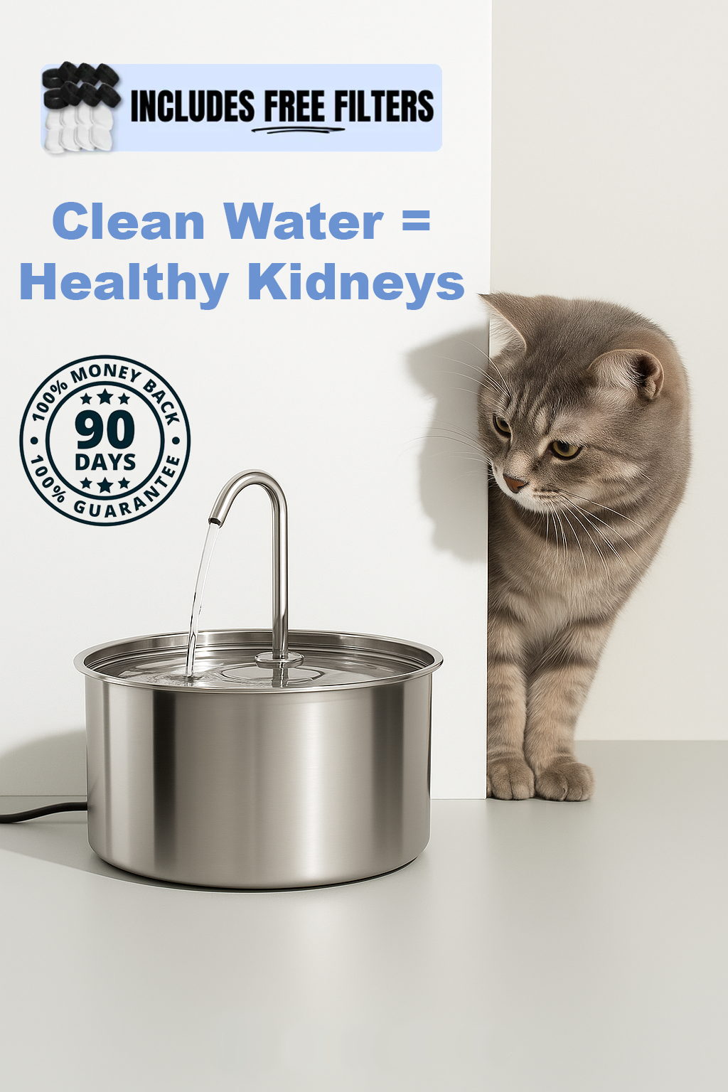 AquaPaws PureFlow™ Healthy Hydration Fountain